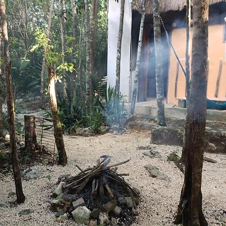 Villa Maya Balam Tulum Pueblo Buitenkant foto